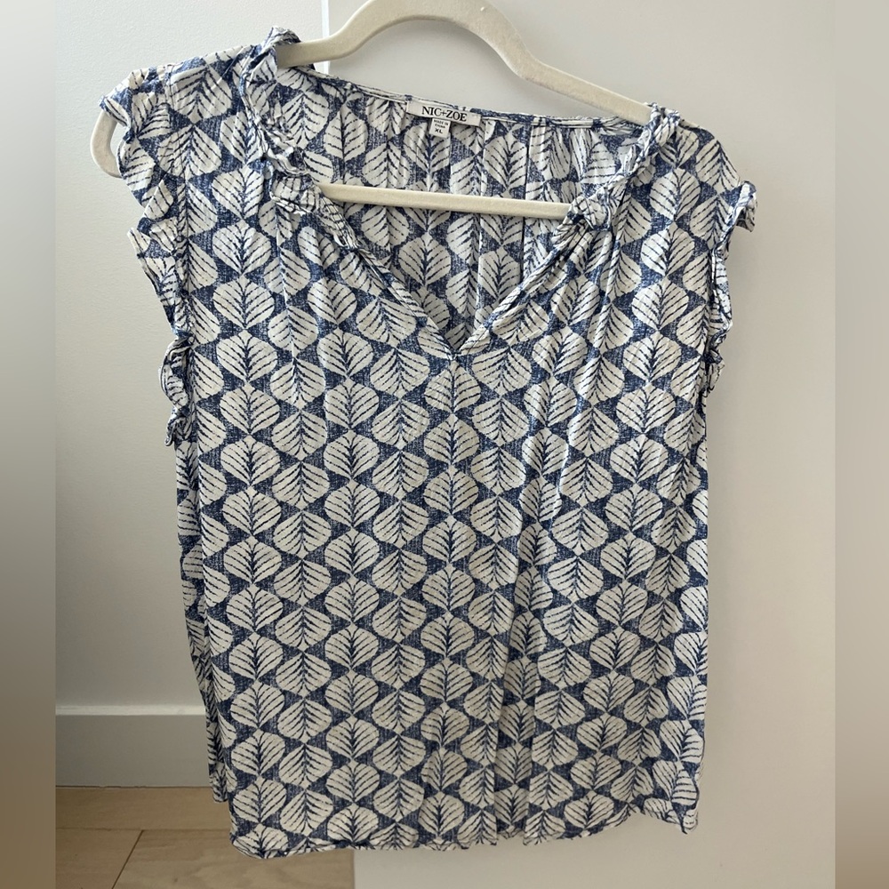 Nic + Zoe blouse, XL